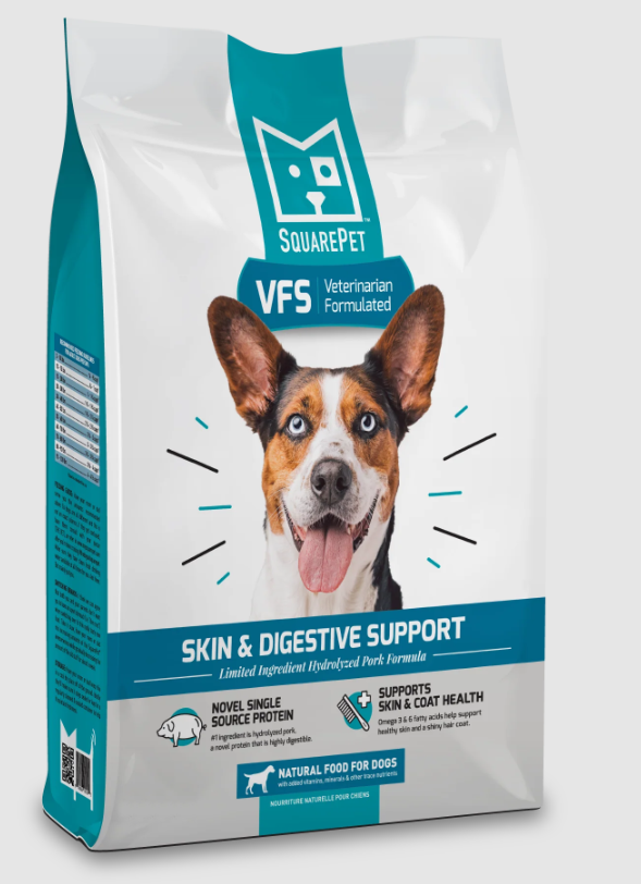 Square Pet VPS Skin & Digestive Support Dog Food Dry 4.4lb by Pet Food Warehouse