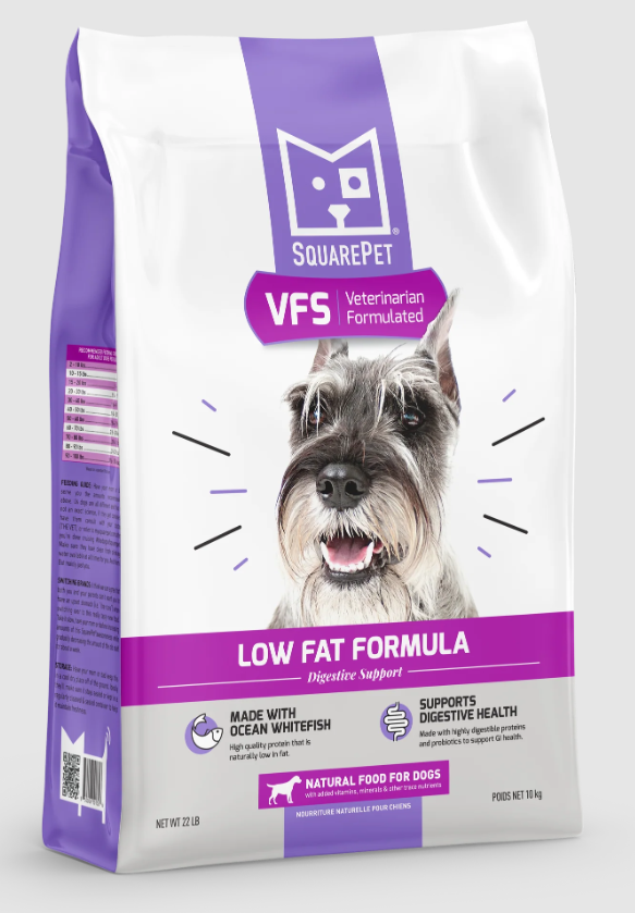 Square Pet VPS Low Fat Formula Dog Food Dry 22lb by Pet Food Warehouse