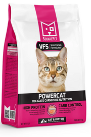 Square Pet VPS PowerCat Herring & Salmon Cat Food Dry 11lb by Pet Food Warehouse