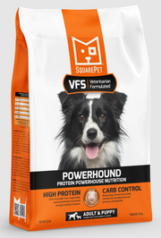 Square Pet VPS Powerhound Turkey & Chicken Dog Food Dry 22lb by Pet Food Warehouse