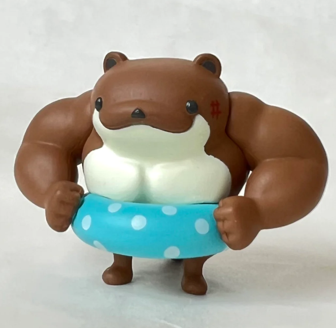 Gashapon Capsule Teen & Up Tough Otter (Sold As An Individual Capsule)