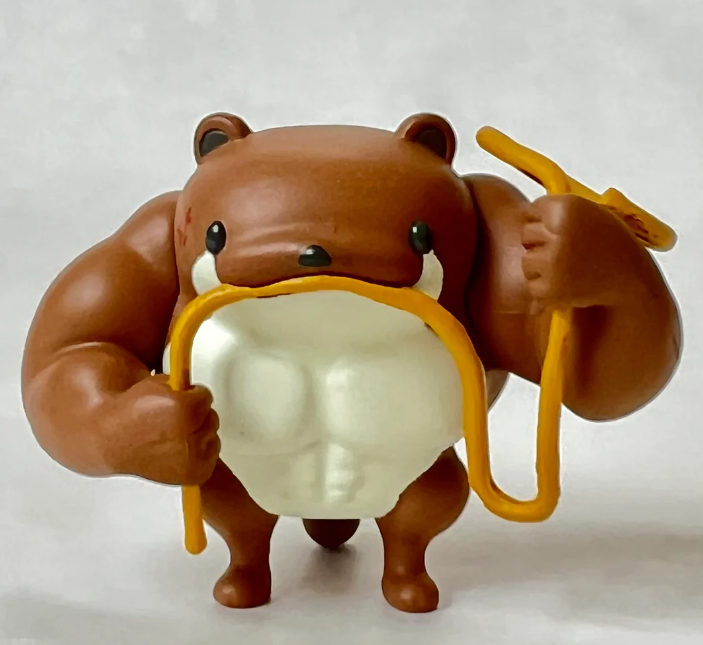 Gashapon Capsule Teen & Up Tough Otter (Sold As An Individual Capsule)