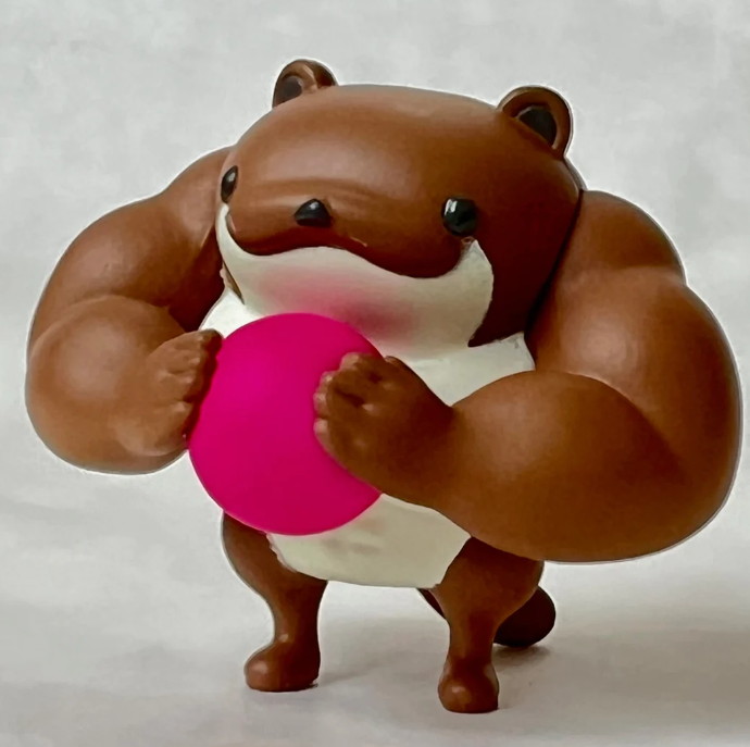 Gashapon Capsule Teen & Up Tough Otter (Sold As An Individual Capsule)