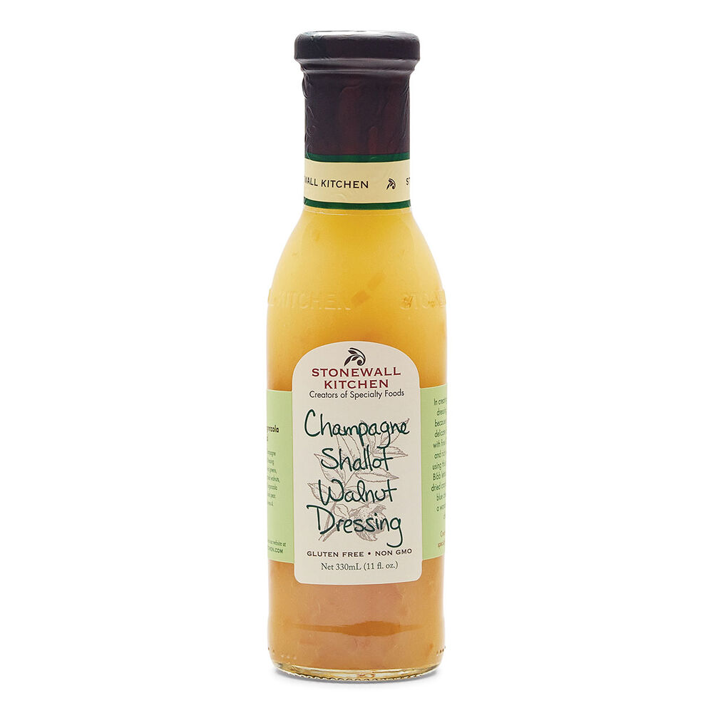 Champagne Shallot Walnut Dressing by Kiss the Cook