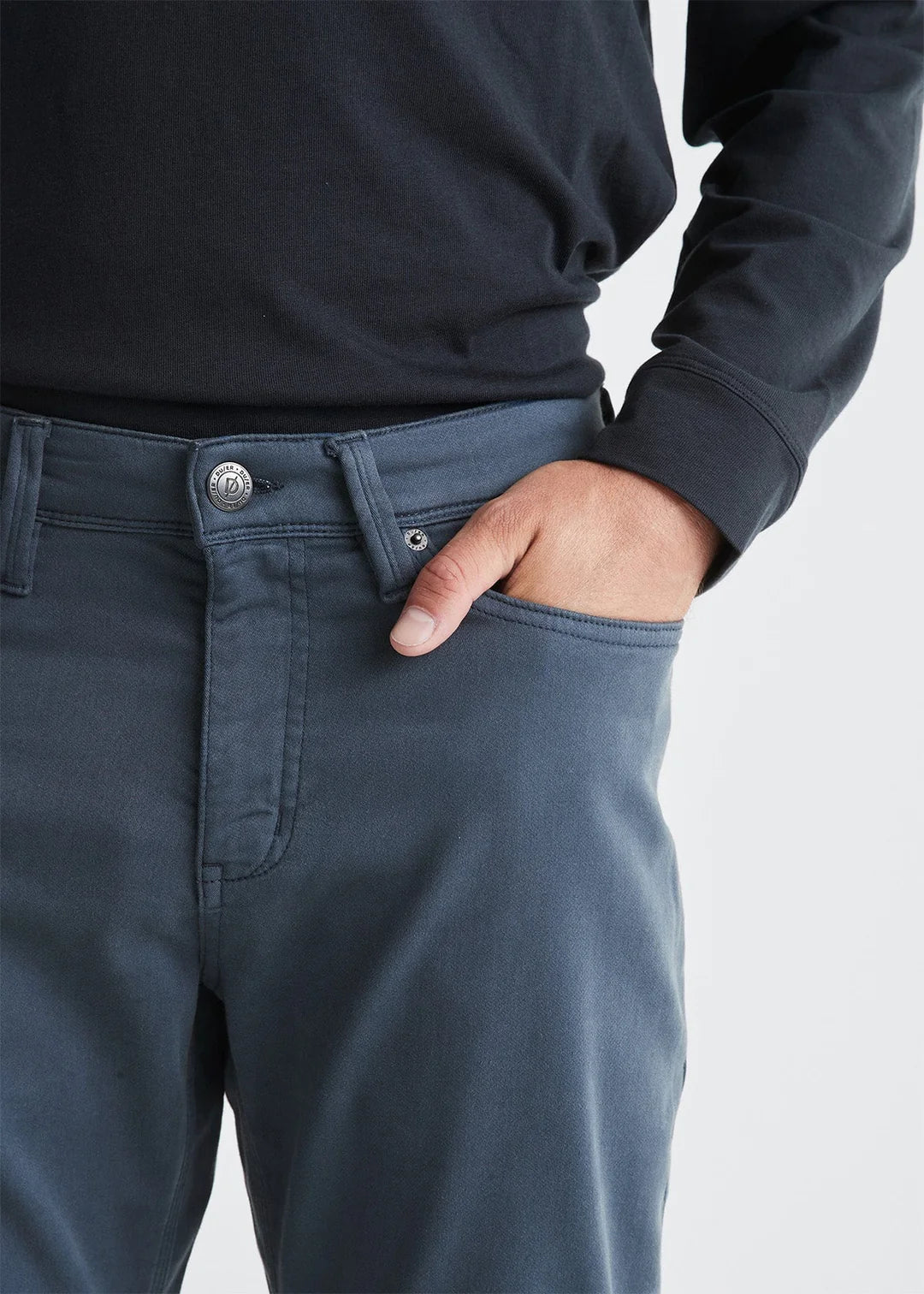 DUER No Sweat Pant Relaxed Taper - Sail by Harbour Thread