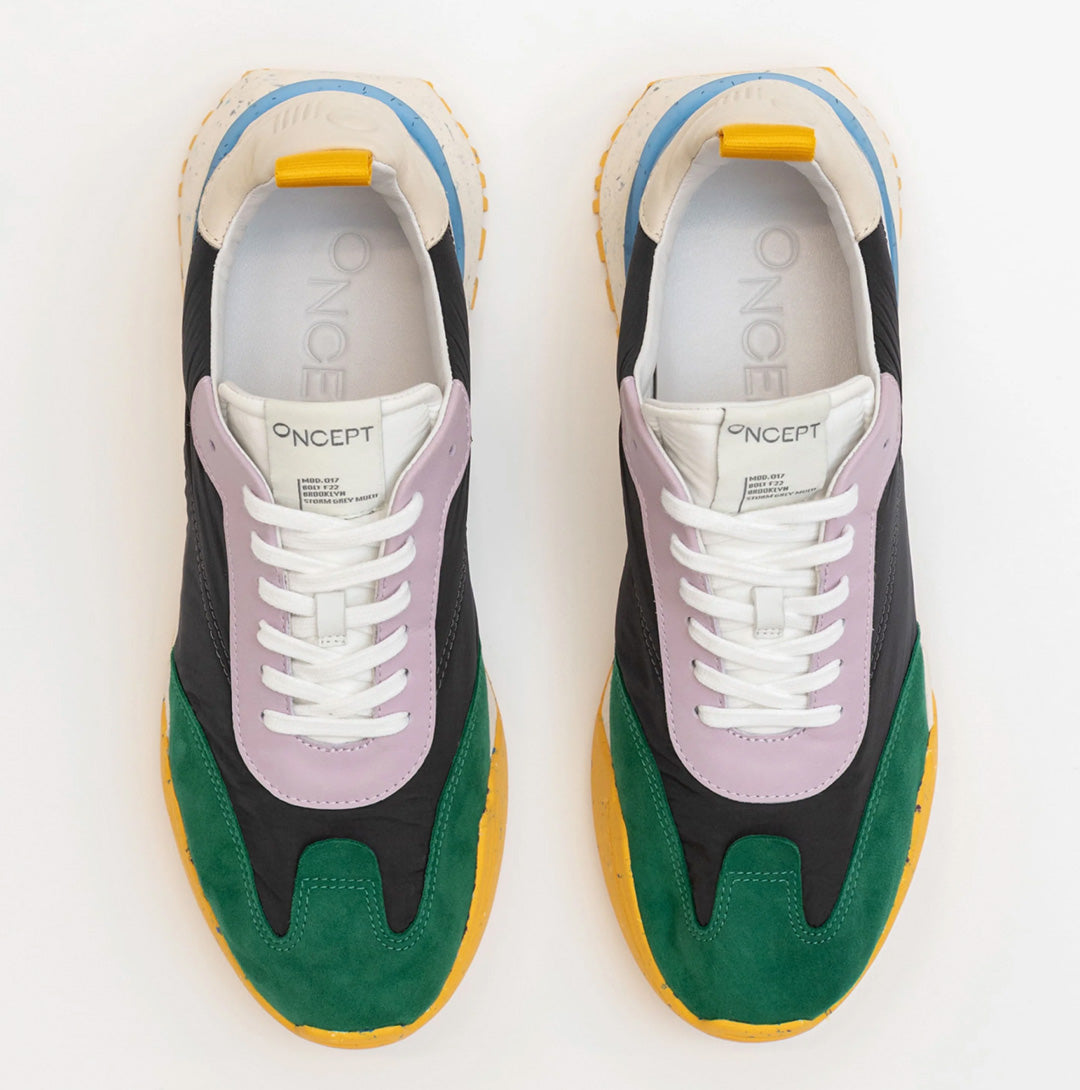 Oncept Brooklyn Sneaker - Storm Grey Multi by Harbour Thread