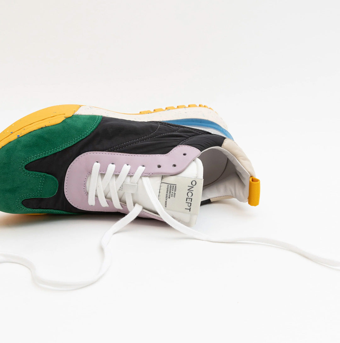 Oncept Brooklyn Sneaker - Storm Grey Multi by Harbour Thread