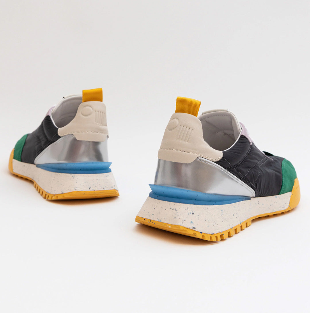 Oncept Brooklyn Sneaker - Storm Grey Multi by Harbour Thread