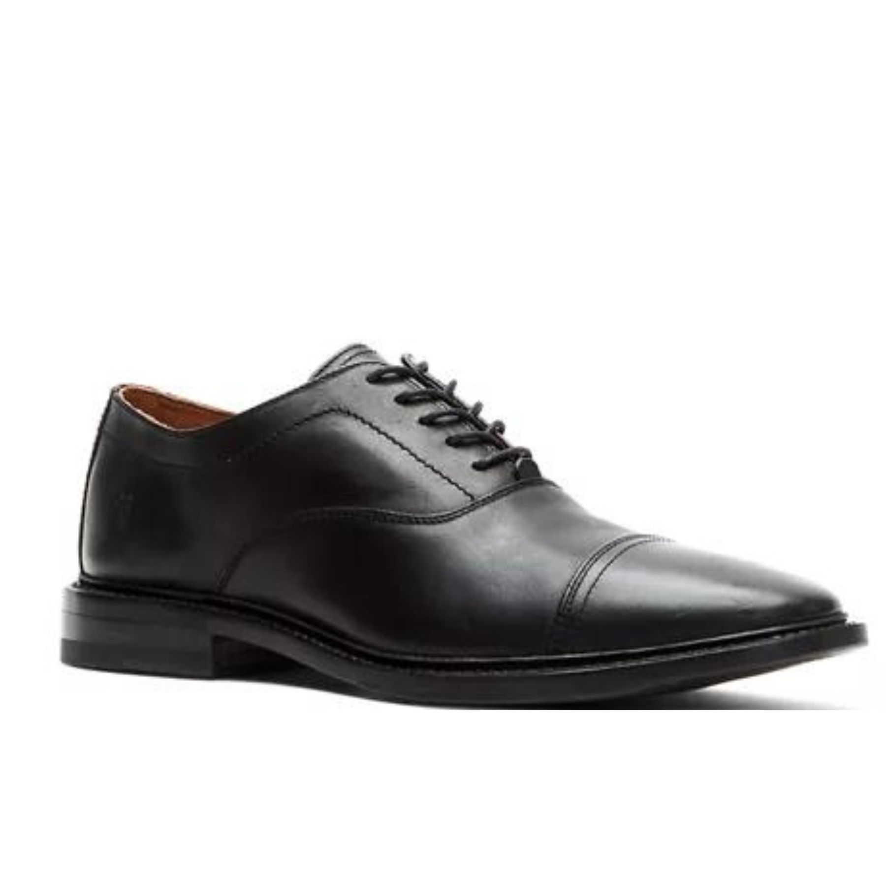 FRYE Paul Bal Leather Oxford - Black by Harbour Thread