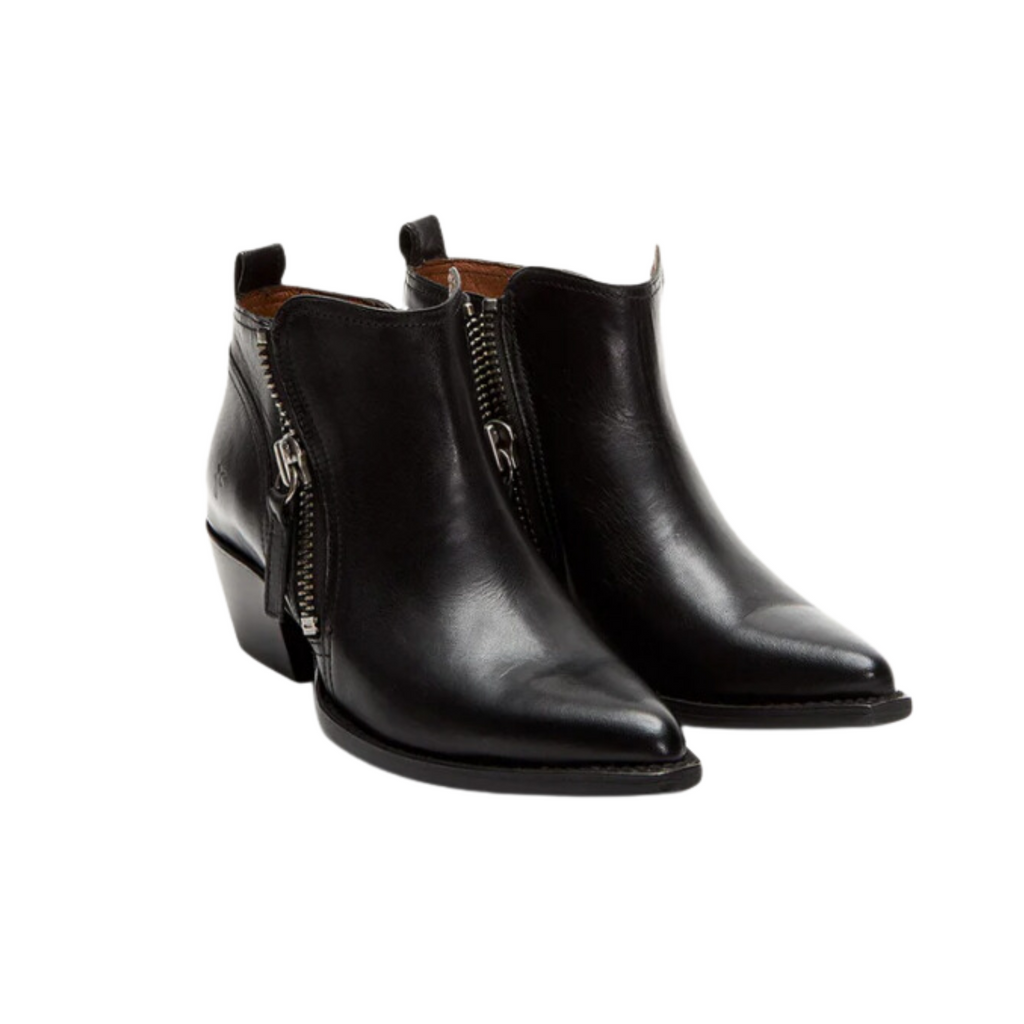 Frye sacha moto bootie black hotsell