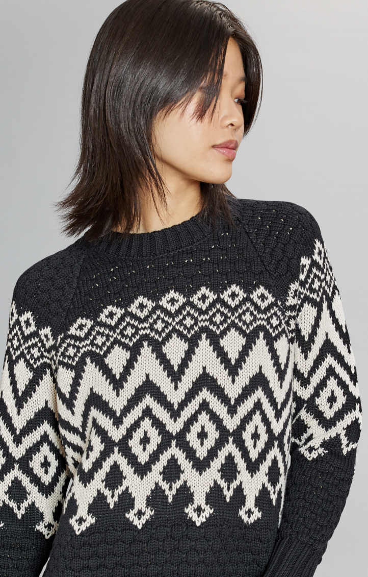 Alp N Rock Selena II Crewneck Sweater - Black by Harbour Thread