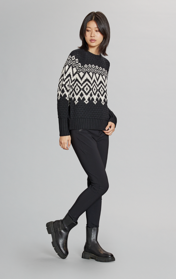 Alp N Rock Selena II Crewneck Sweater - Black by Harbour Thread