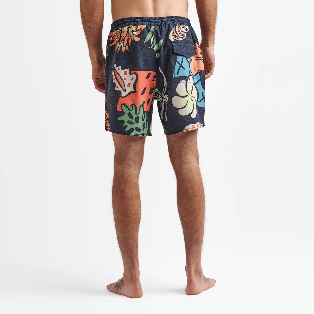 Roark Shorey Boardshorts 16" - Shell Cove Dark Navy by Harbour Thread