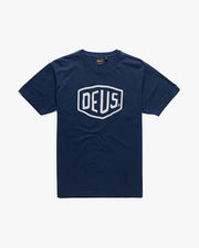 DEUS Shield Tee - Navy by Harbour Thread