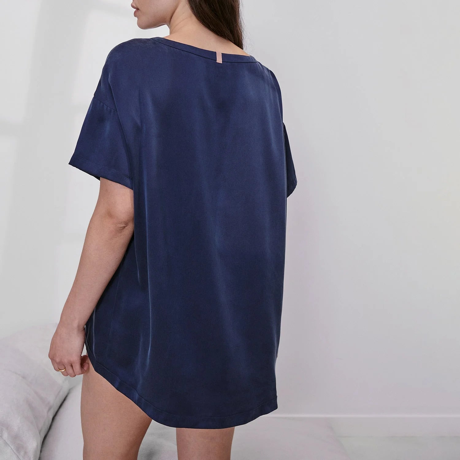 LUNYA Washable Silk Tee Set - Deep Blue by Harbour Thread