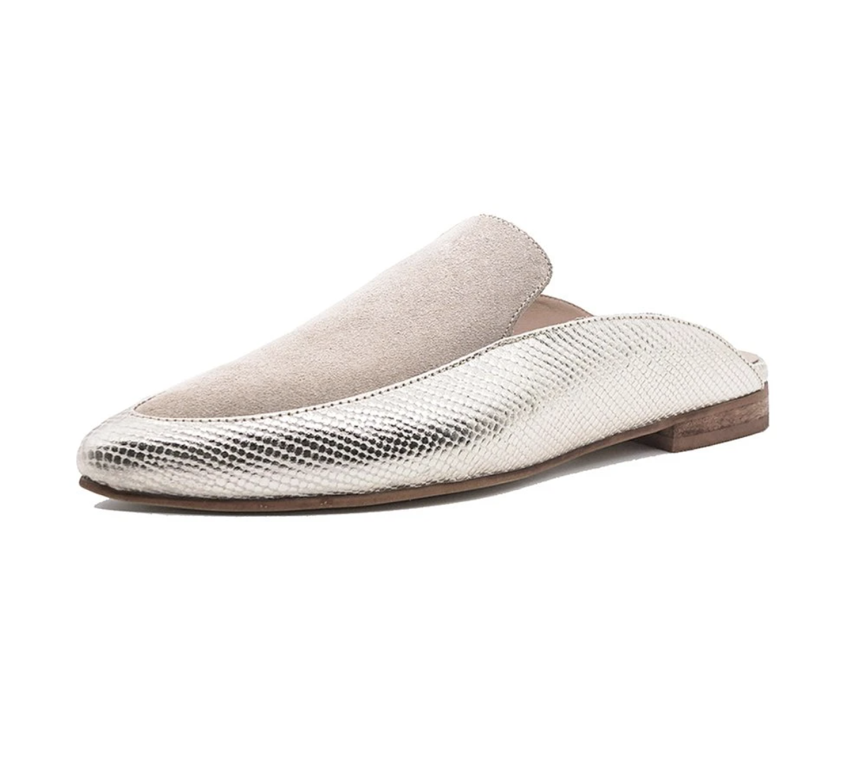 Antwerp Color Block Mule - Sand by Harbour Thread