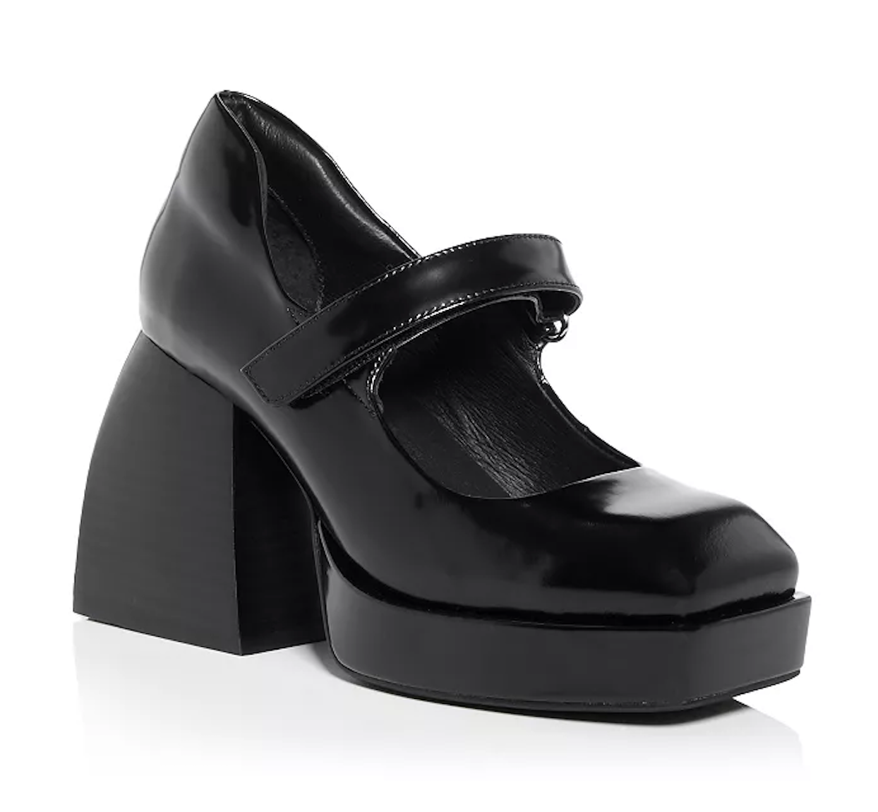 Jeffrey Campbell Reine Platform Mary Janes - Black Box by Harbour Thread