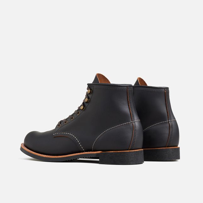 Red Wing Heritage Blacksmith #3345 - Black Prairie Leather by Harbour Thread