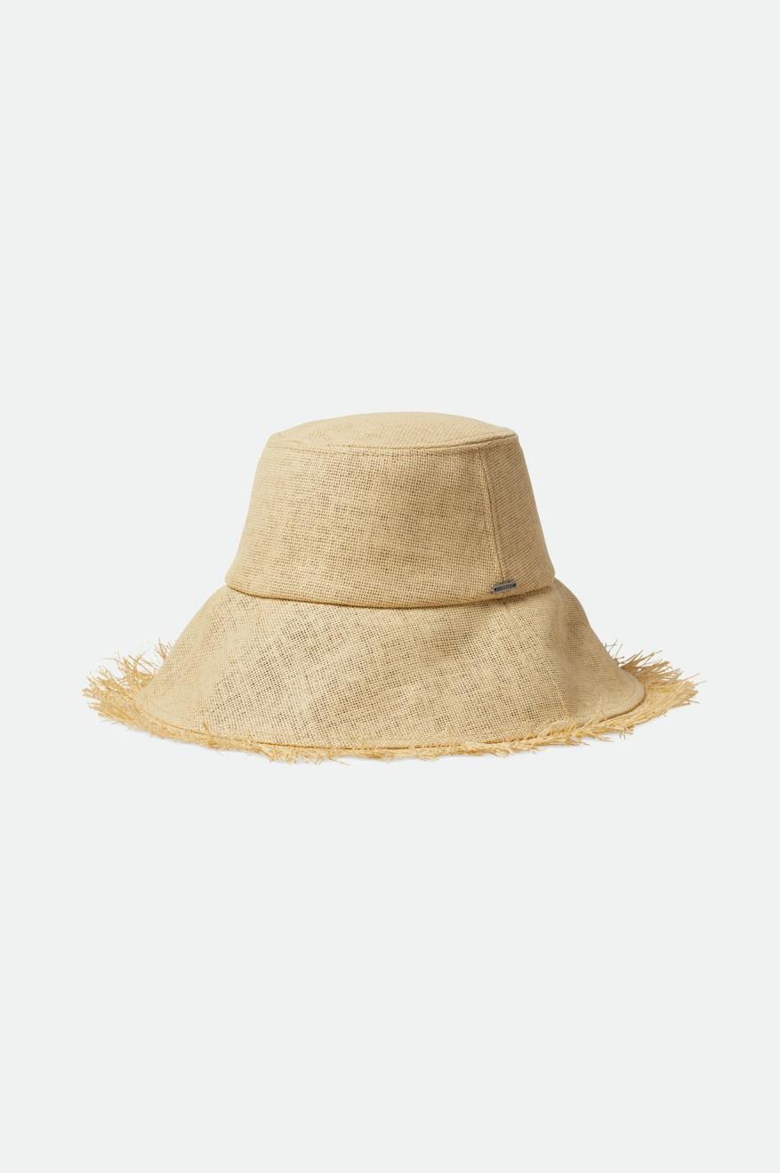 Brixton Alice Packable Bucket Hat - Tan by Harbour Thread