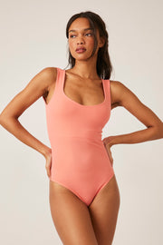 Free People Clean Lines Bodysuit - Mimosa Flower by Harbour Thread