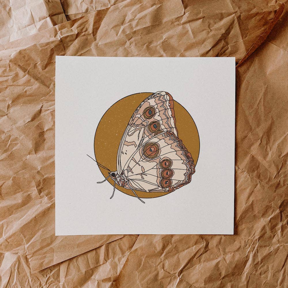 Drawn To Your Light Print by Harbour Thread