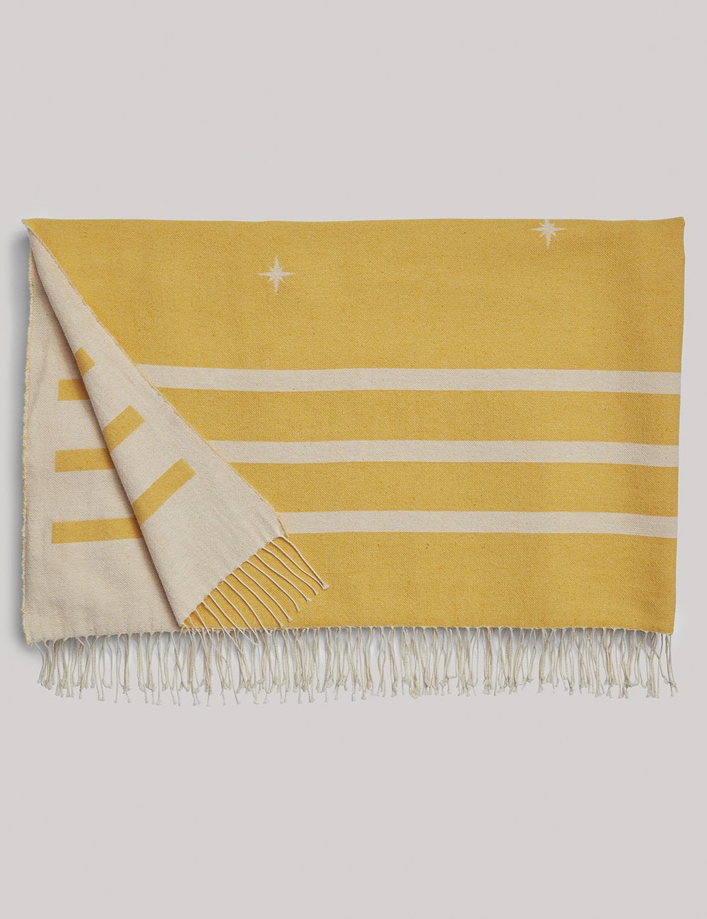 Faherty Star Blanket - Golden Star by Harbour Thread