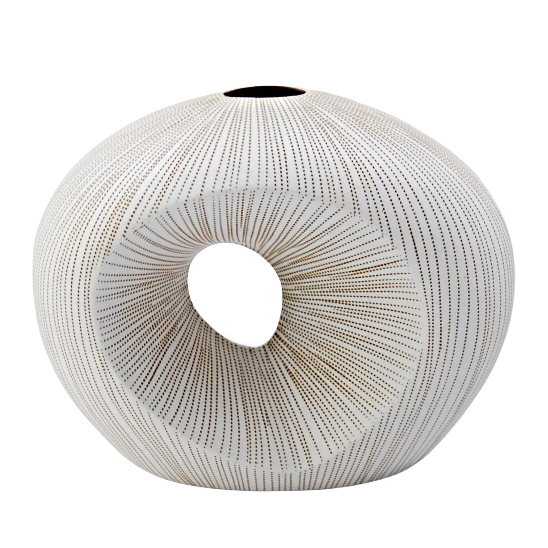 Artura Short Porcelain Bud Vase by Harbour Thread