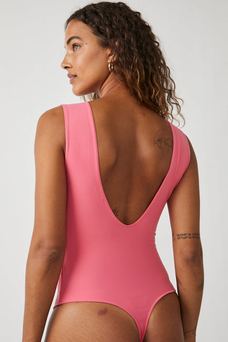 Free People Keep It Sleek Bodysuit - Electropop