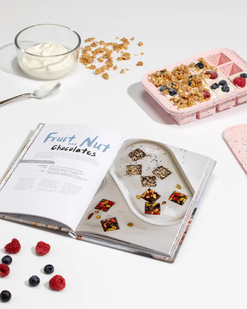 Everyday Ice Tray - Pink Speckled by Harbour Thread