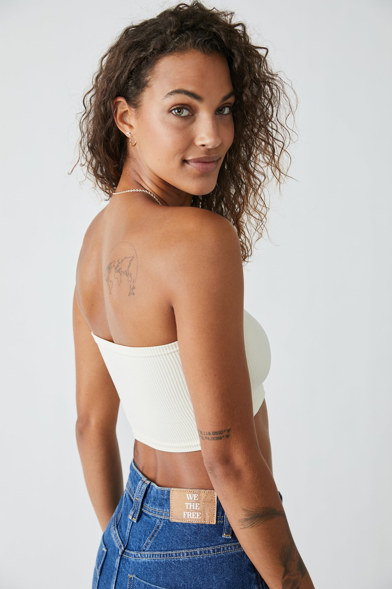 Free People Amelia Bandeau - Ivory by Harbour Thread