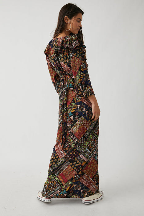 Free People Lennon Dress - Black Combo