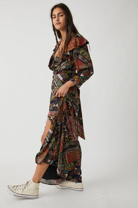 Free People Lennon Dress - Black Combo