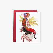 Golden Fields Card by Harbour Thread