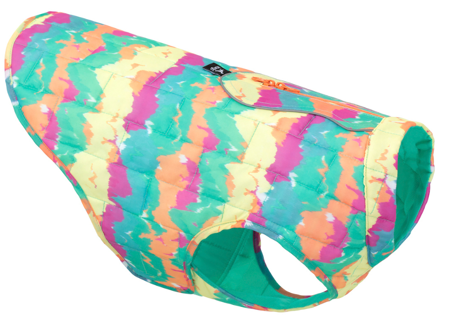Kurgo Loft Jacket Extra Small Watercolor Stripe by Pet Food Warehouse