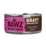 Rawz Tuna & Salmon Gravy Cat Canned 5.5oz by Pet Food Warehouse