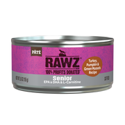 Rawz Turkey, Pumpkin & Green Mussels Senior Cat Canned 5.5oz. by Pet Food Warehouse