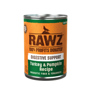 Rawz Digestive Turkey & Pumpkin Dog Canned 12.5oz. by Pet Food Warehouse