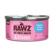 Rawz Chicken & Tuna Kitten Canned 2.8oz. by Pet Food Warehouse