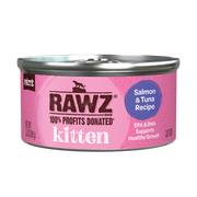 Rawz Salmon & Tuna Kitten Canned 2.8oz. by Pet Food Warehouse
