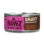 Rawz Sardine & Pumpkin Gravy Cat Canned 5.5oz by Pet Food Warehouse