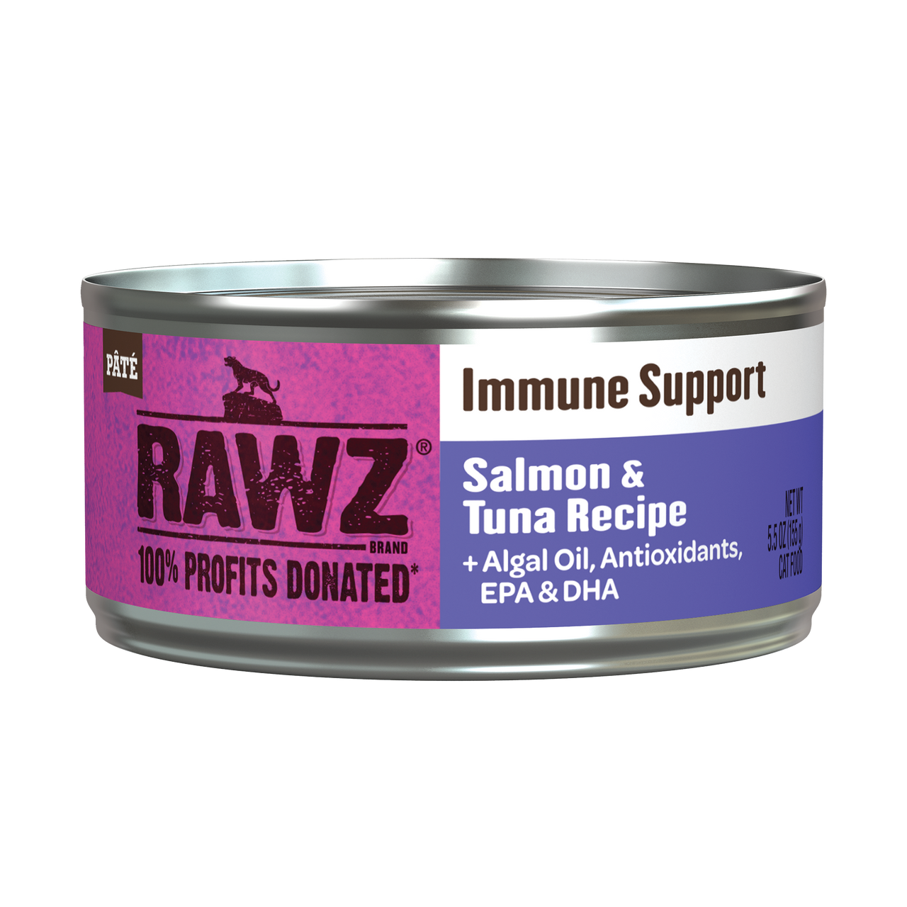 Rawz Immune Support Salmon & Tuna Cat Canned 5.5oz. by Pet Food Warehouse
