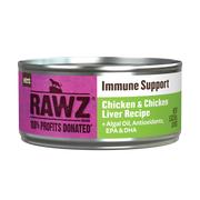 Rawz Immune Support Chicken & Chicken Liver Cat Canned 5.5oz. by Pet Food Warehouse