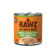 Rawz Chicken,Chicken Liver & Goat’s Milk Stew Dog Food 10oz by Pet Food Warehouse