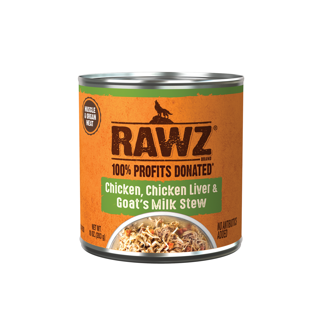 Rawz Chicken,Chicken Liver & Goat’s Milk Stew Dog Food 10oz by Pet Food Warehouse