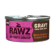 Rawz Sardine & Pumpkin Gravy Cat Canned 3oz by Pet Food Warehouse