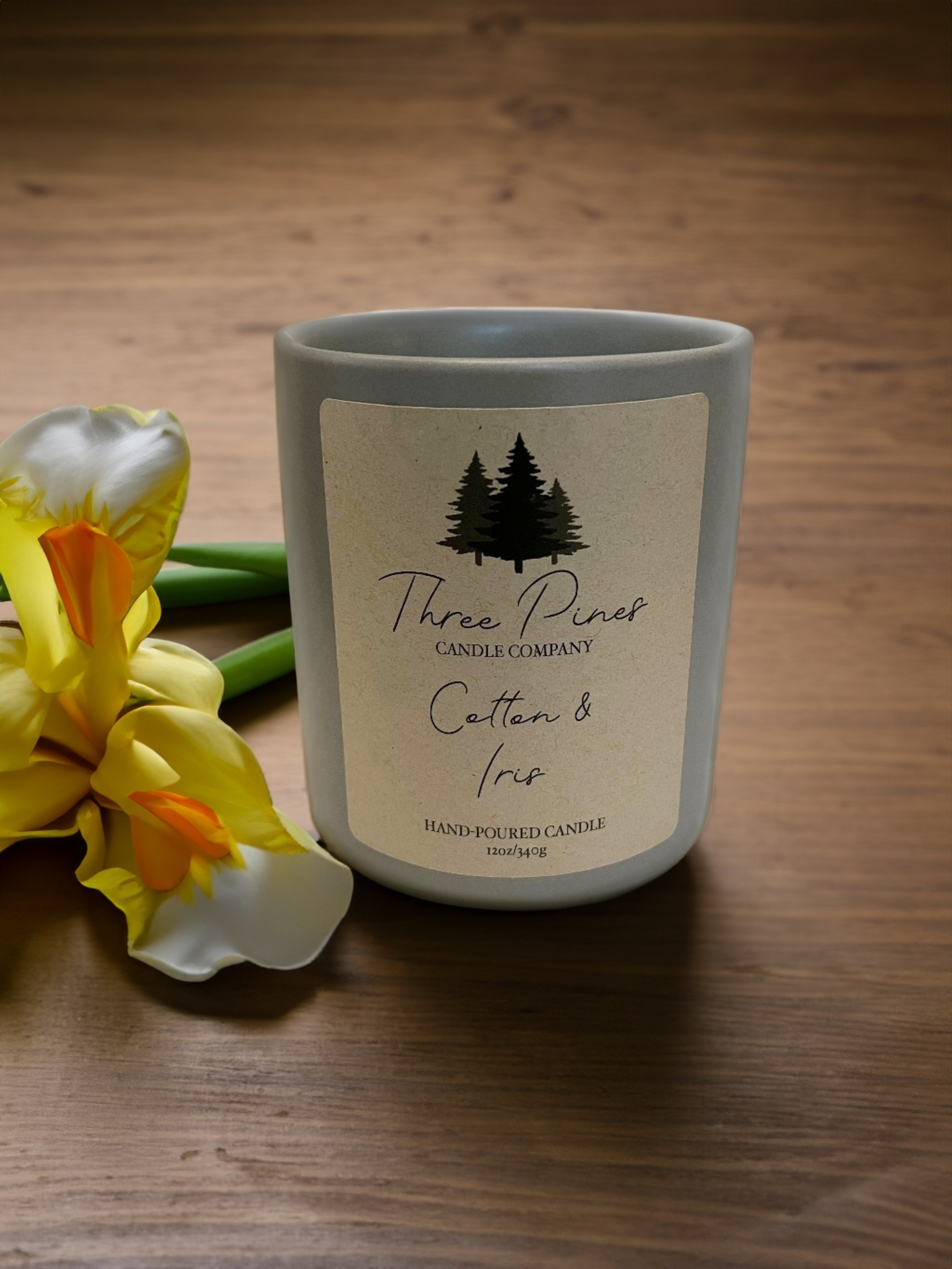 Cotton & Iris Waxmelts by Three Pines Candle Company