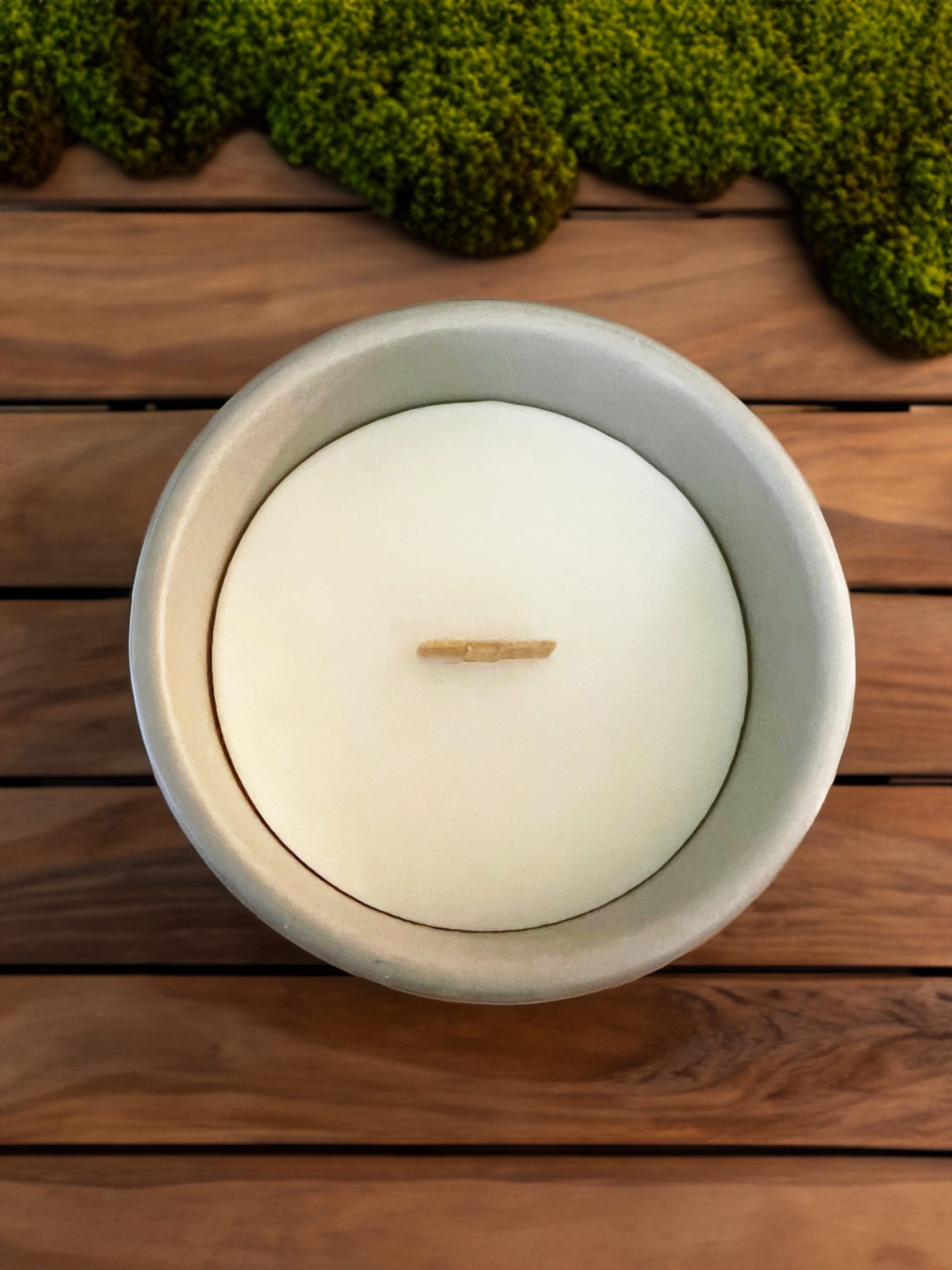 Cotton & Iris 12oz Candle by Three Pines Candle Company