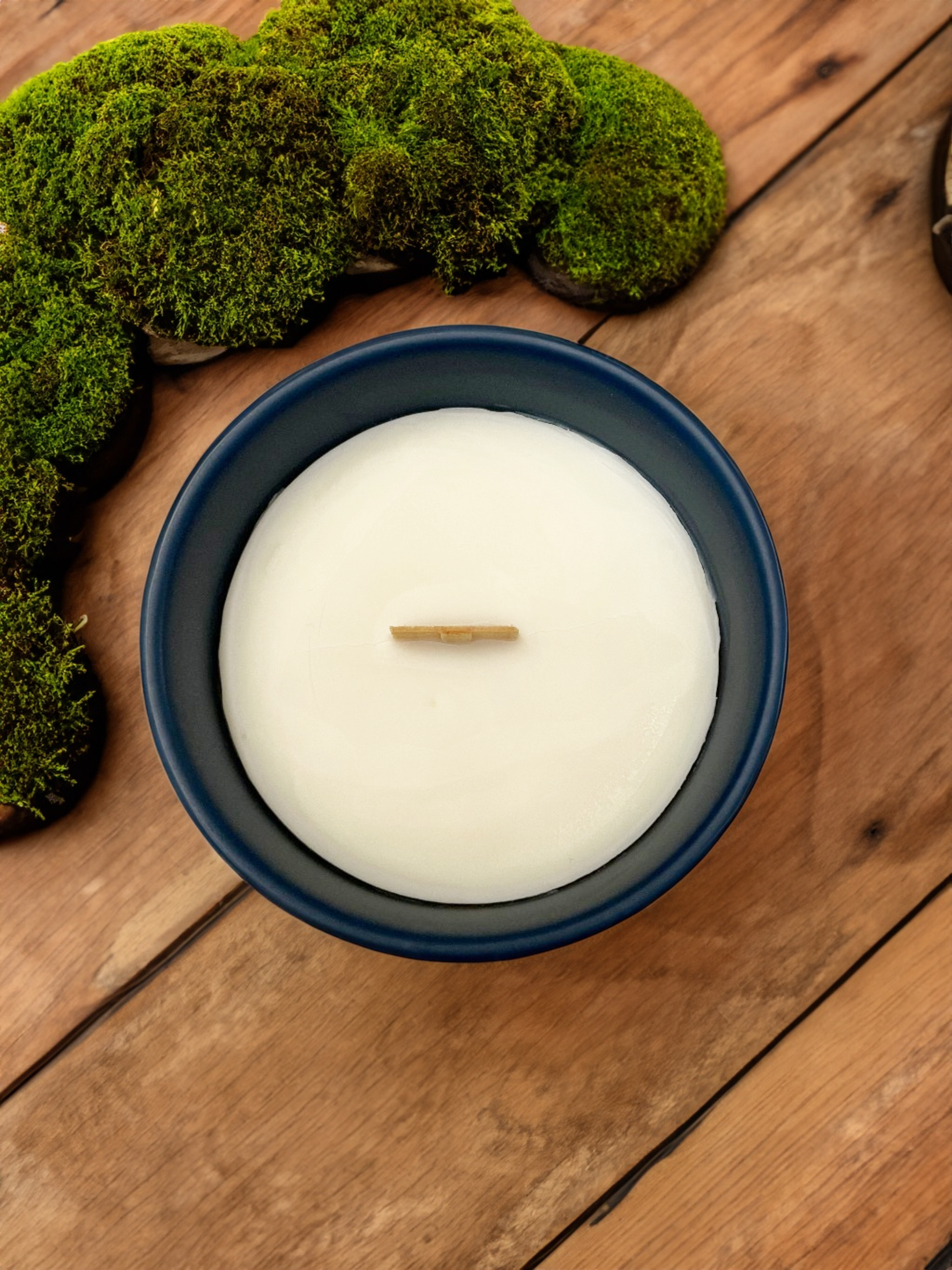 Oakmoss & Amber 12oz Candle by Three Pines Candle Company