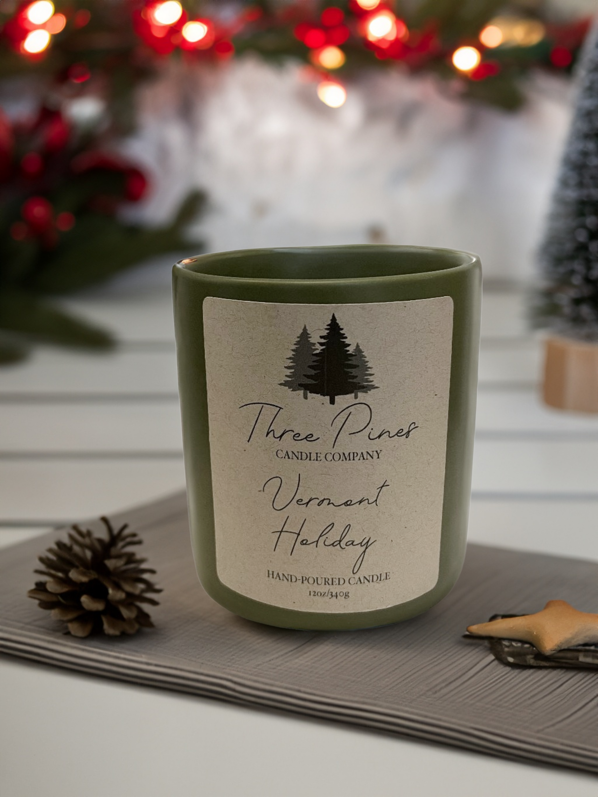 Vermont Holiday Waxmelts by Three Pines Candle Company