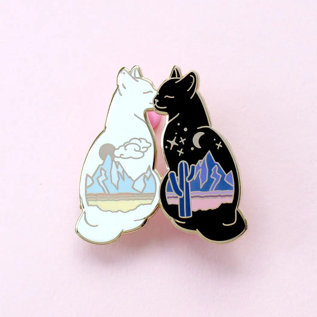 Glitter Punk Enamel Pins by Wild Lark